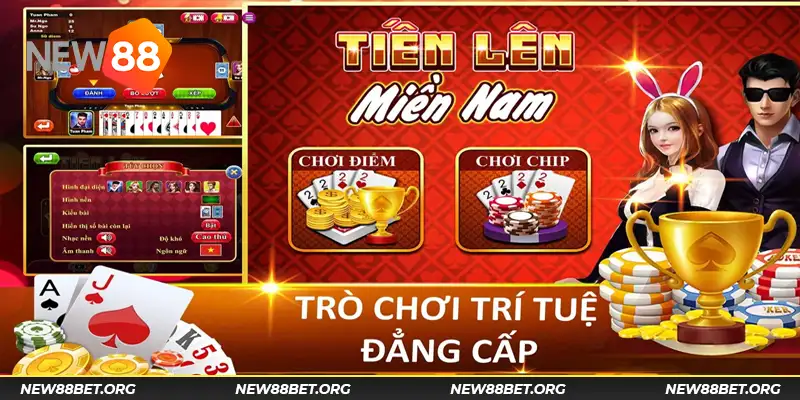 Bí quyết chơi game bài Tiến lên miền Nam trên New88