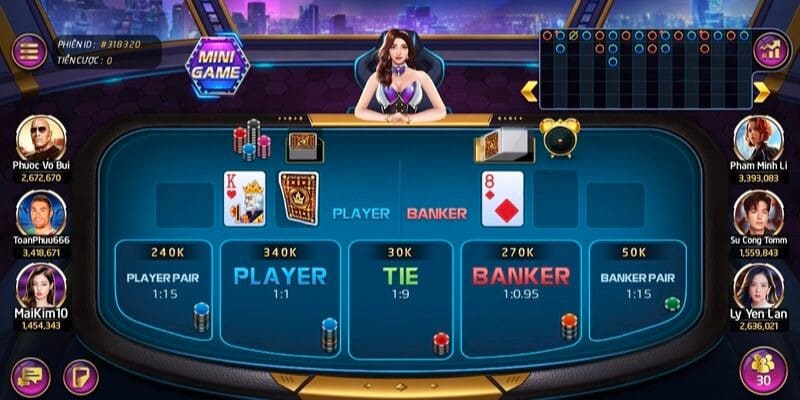 Luật chơi Baccarat online